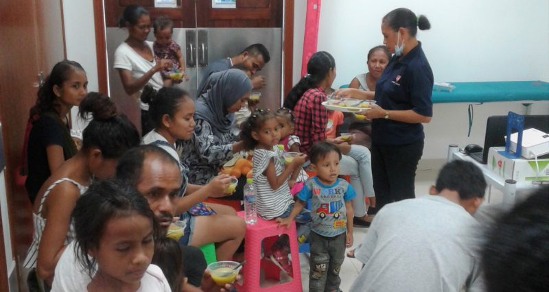 Order of Malta diplomatic staff respond to Timor-Leste President’s call to combat new-born malnutrition